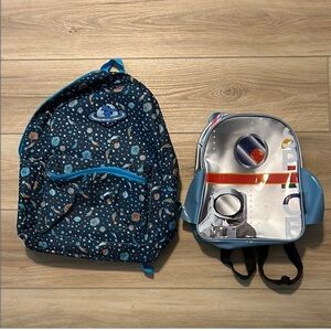 Bundle of 2 space backpacks